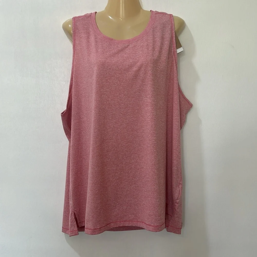 THE NORTH FACE SLEEVELESS TANK TOP WOMEN PINK Sz 3XL NEW - Picture 1 of 12